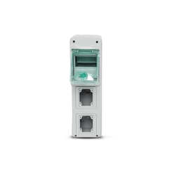 Quadro Quasar 5 Módulos 2 Tomadas Qua0502
