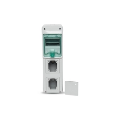 Quadro Quasar 5 Módulos 2 Tomadas Qua0502