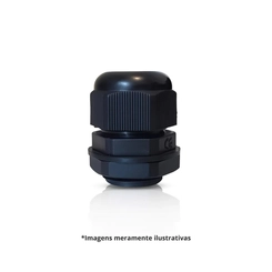 Prensa Cabo De Nylon      1/2   Rosca Bsp Preto