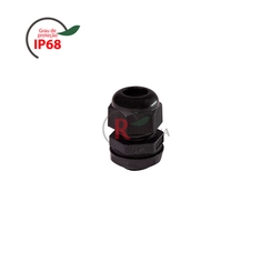 Prensa Cabo De Nylon       1/4  Rosca Bsp Preto