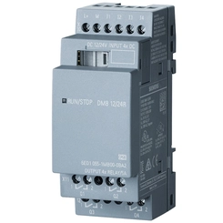 Logo 0BA8 Expansão 4DI/4DO 12/24VCC 6ED1055-1MB00-0BA2 - Siemens