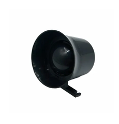 Sirene Piezoelétrica 120dB 12VCC Preto DNI4 - DNI
