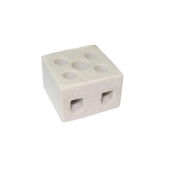Conector Porcelana 2 Polos 6mm - Germer