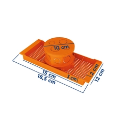 Caixa Laje Suporte Lajota 250mm FMS - Amanco