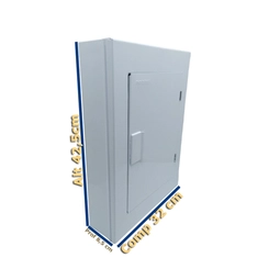 Quadro Distribuição Sobrepor Bif 80A 26DIN - Moratori