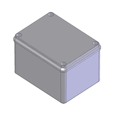 Caixa Passagem PVC IP66 155x115x80 Branco 020715 - Schuhmacher