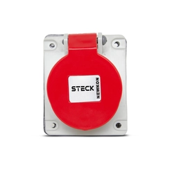 Tom Emb Newkon 3P+N+T 16A 200/250V 9H Az Ip44 Steck N5049