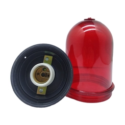 Sinalizador Obstáculo Simples Sem Fotocélula Vermelho PRT991 - Paraklin