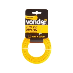 Fio Nylon Aparador Grama 2mm 15m - Vonder