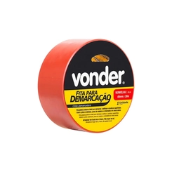 Fita Demarcação Vermelha 48mmx30m - Vonder
