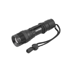 Lanterna Recarregável Tática 110 Lumens 3W - Vonder