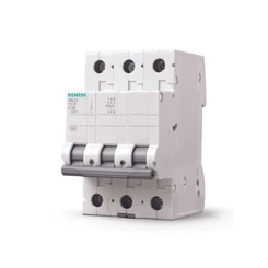 Disjuntor DIN Trif Curva C 2A 5SL1302-7MB - Siemens