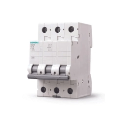Disjuntor DIN Trif Curva C 2A 5SL1302-7MB - Siemens