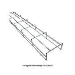 Eletrocalha Aramada Inox 100x100mm 3m