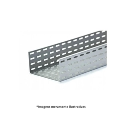 Eletrocalha Lisa Inox 100x50mm 3m Chapa 14
