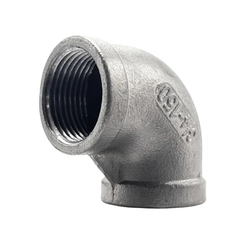 "Curva Inox 3/4"" BSP 90° TP304L SCH10S Polida"