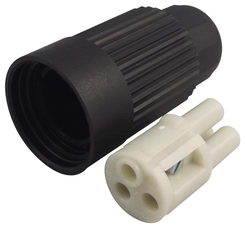 Conector Circular Macho 3P IP68 THB.384.A1A - Techno