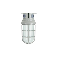 Luminária Industrial Plafonier Reta 200W E27 Vidro