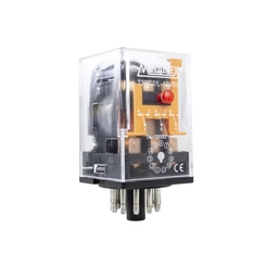 Relé 10A 3REV 12VCC T3RC2/L - Metaltex