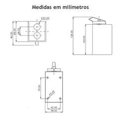 Chave Simples 15A 1,5CV CS-501K - Margirius