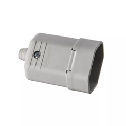 Plugue Femea 180º 2P 10A Cz