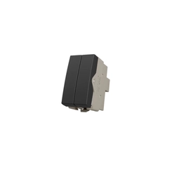 Sleek Grafite Interruptor 2 Teclas Simples Móvel - Margirius