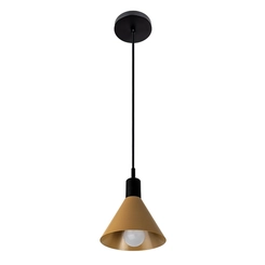 Pendente Toni Red Alumínio 180mm Dourado - Blumenau