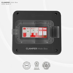 Quadro Proteção Wallbox 8kW 220V 25976 - Clamper