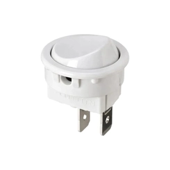 Chave Unip 10A Branco 16101 Redondo Liga/Desliga - Margirius