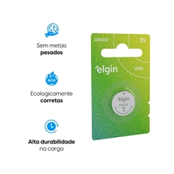 Pilha CR2032 3V 1 Unidade - Elgin