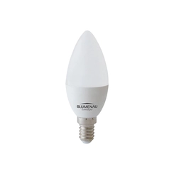 Lâmpada LED Vela Fosca 210 lm 3W 2700K Bivolt E-14