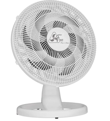 Ventilador Mesa 40cm 6 Pás 3 Velocidades Branco Bivolt Delta Free - Venti-Delta