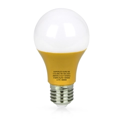 Lâmpada LED Bulbo 7W Amarela Bivolt