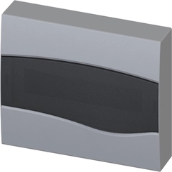 Centro Distribuição PVC Sobrepor Fumê 18DIN 096.200.012 - Brum