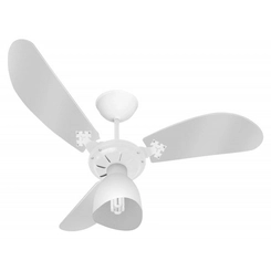 Ventilador Teto New Cristal Light Branco 127V - Venti-Delta