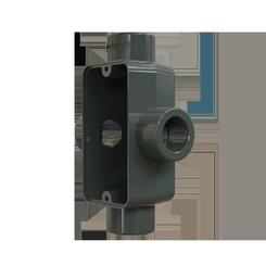 Condulete Pvc Cinza Sem Roscax1/2 Sem Tampax - I - Sr 10 Wetzel