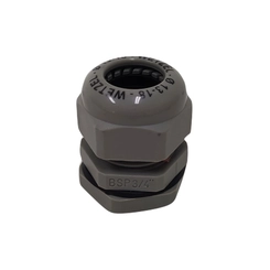 Prensa Cabo De Nylon M - 20 Rosca Bsp Cinza Ip - 68 Wetzel
