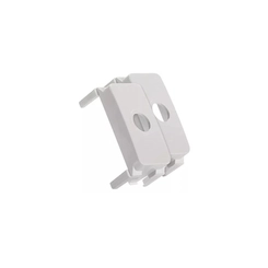 Módulo B3 Saída de Fio com 2 Unidades Branco 19406 - Margirius