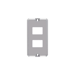 Tampa P/Condulete 1/2-3/4 P/2 RJ-45 S/Pintura T2RJM034 - Sieg