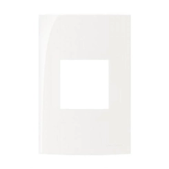Placa Sleek 2x4 2 Postos Branco 16037 - Margirius