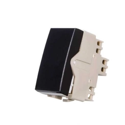 Módulo Sleek Ebony Interruptor Simples 10A 16811 - Margirius