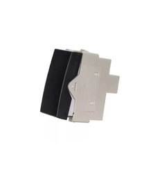 Módulo Sleek Clean Interruptor Intermediário Preto Fosco Ebony 16808 - Margirius