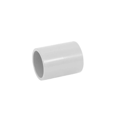 Luva sem Rosca para Eletroduto PVC 1/2 Branco - Masster