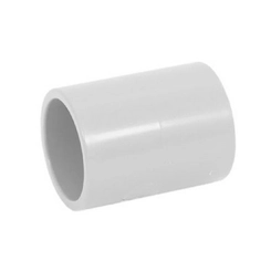 Luva sem Rosca para Eletroduto PVC 1 Branco - Masster