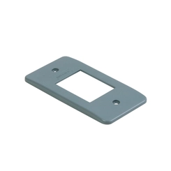 Tampa para Condulete PVC 2 Teclas 1/2 a 3/4 Cinza - Masster