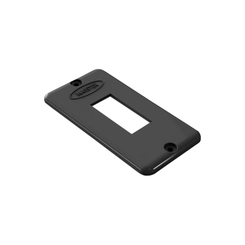 Tampa para Condulete PVC 1 Tecla 1/2 a 3/4 Preto - Masster
