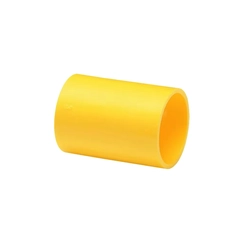 Emenda Mangueira Corrugada PVC Amarela 1/2 20mm - Amanco