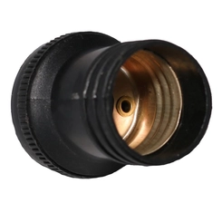 Soquete Pendente E-27 Preto