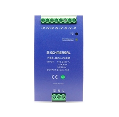 Fonte Chaveada Entrada Bivolt Saída 24VCC 10A PSS-B24-240M 164320 - Ace Schmersal