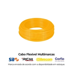 Cabo Flexível 1,50mm 750V Amarelo - Carretel